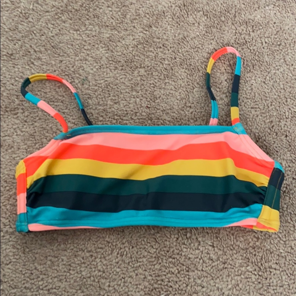 Striped Bikini Top